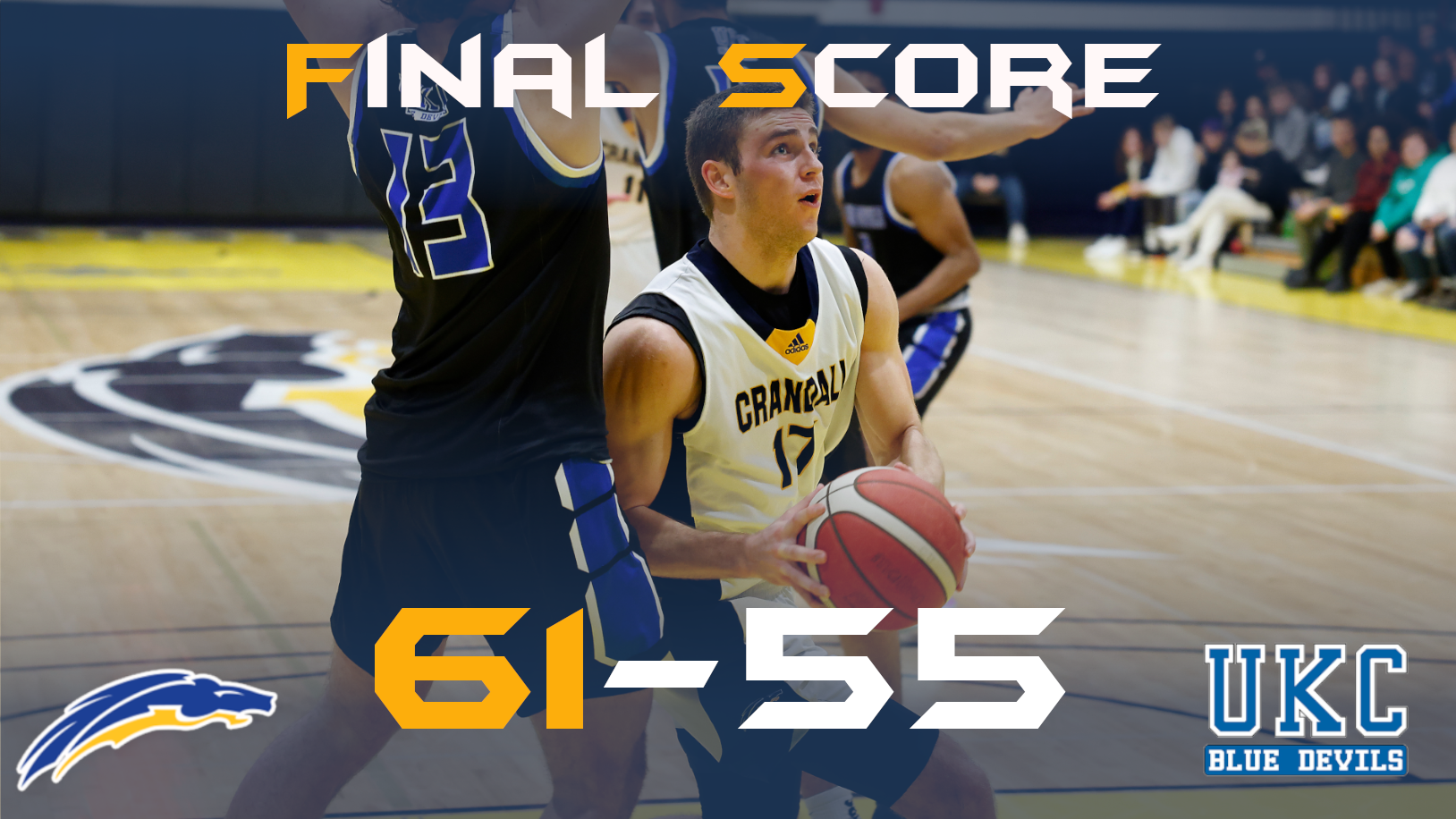 Cormier&rsquo;s 14 Points Push Chargers Past Blue Devils 61-55