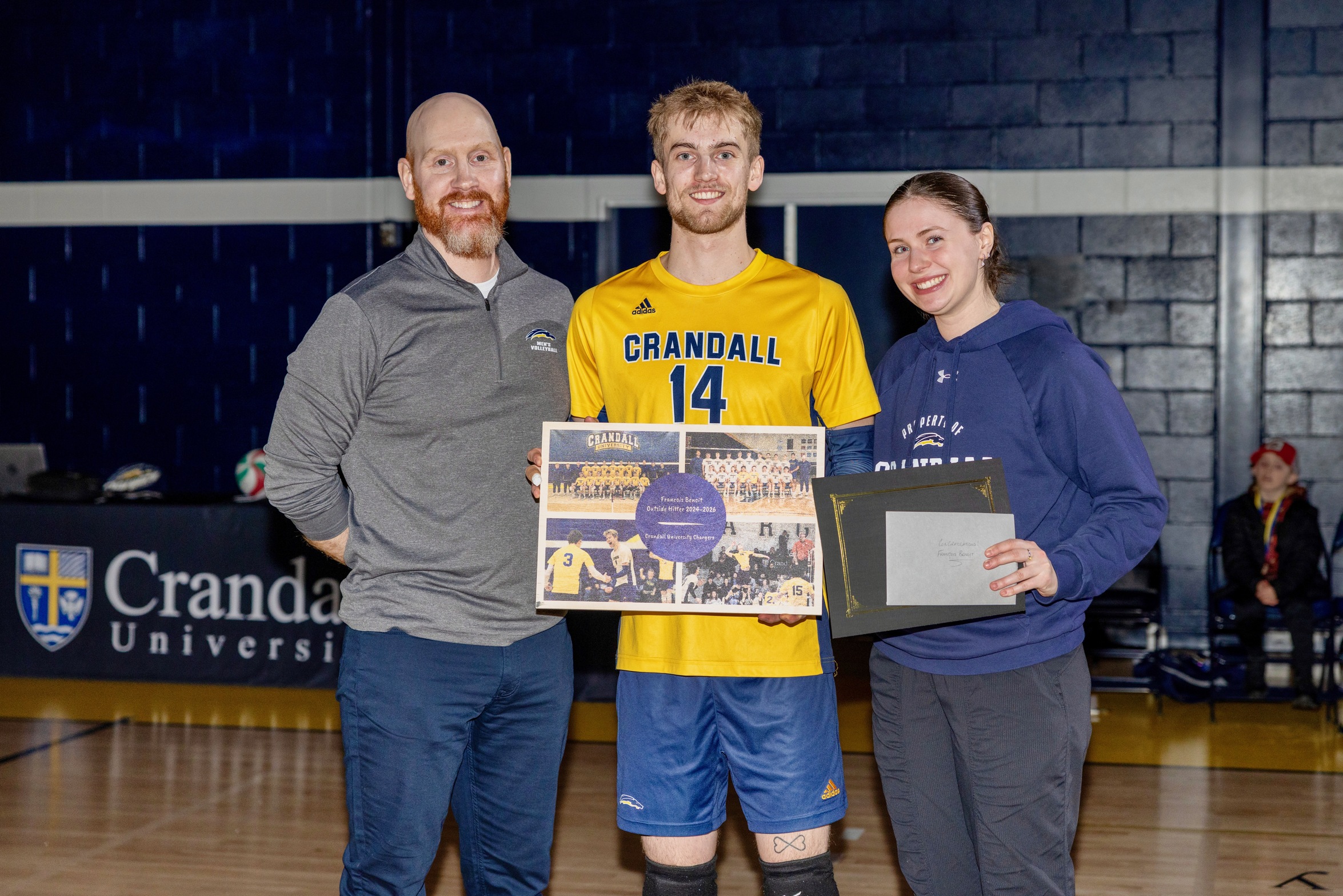 Chargers Fall to USA on Senior Day, Honor Francois Benoit and Coach Garrett West